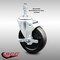 Service Caster 5 Inch SS Hard Rubber Wheel Swivel 10mm Threaded Stem Caster with Brake SCC SCC-SSTS20S514-HRS-TLB-M1015 - alternate 4